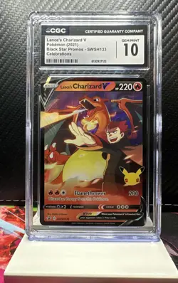Lance's Charizard V SWSH133 SWSH: Sword & Shield Promo Cards Holo - Image 1