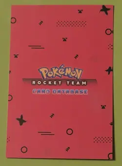Rocket Team Card Database Tauros Holo Pokemon TCG Card Normal Type Foil Finish - Image 2