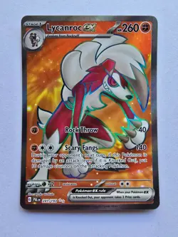 Lycanrox EX 241/193 Full Art Paldea Evolved - Pokemon TCG Card - Image 1
