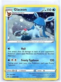 Glaceon SWSH: Sword & Shield Promo Cards SWSH192 - Image 1