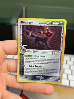 Umbreon 17/113 EX Delta Species 2005 Holo Rare Pokemon Card - Image 3
