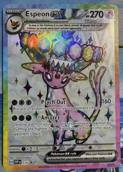 Espeon ex - 175 Promo SV: Scarlet & Violet Promo Cards SVP 175 NM - Image 1