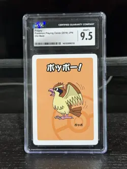 CGC 9.5 Pidgey Pokemon Playing Cards Old Maid 2019 Japanese Regular - Image 1