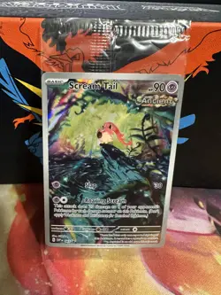 Scream Tail 065 Sv: Scarlet & Violet Promo Card Holo SEALED - Image 1