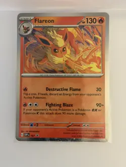 Flareon - (Cosmos Holo) Promo SV: Scarlet & Violet Promo Cards 167 NM - Image 1