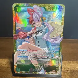 Bandai One Piece Card Game Uta SEC* Holo Alt Art EB01-061 English - Image 1
