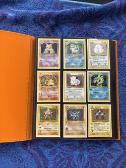 Base Set 102/102 1999 100% Complete Master Set [MP-DMG] Pokemon Cards Original - Image 1