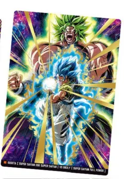 PREORDER Broly vs Gogeta SR Vol.10 Dragon Ball Itajaga Card SEALED - Image 1