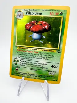 Vileplume 15/64 Jungle Holo Rare Pokemon Card MP/LP - Image 1