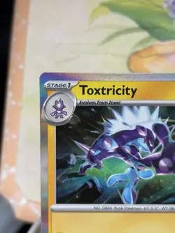 Toxtricity - 072/197 SV03: Obsidian Flames Holo Rare Pokemon Card TCG - Image 2