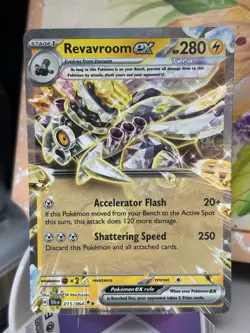 Revavroom ex - 015/064 Sv: Shrouded Fable Holo Double Rare Pokemon Card TCG - Image 1