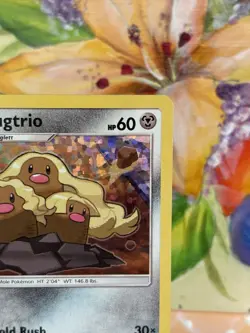 Alolan Dugtrio - 79/156 Sun & Moon Ultra Prism Holo Pokemon Card TCG LP/NM - Image 3