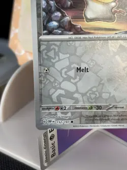 Meltan - 152/197 Sv03: Obsidian Flames Reverse Holo Pokemon Card TCG NM/Mint - Image 4