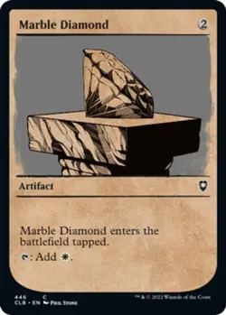 LP - Marble Diamond (Showcase) [CLB - 446] Commander Legends: Battle for Bald... - Image 1