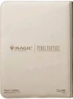 ULTRA PRO Magic MTG Final Fantasy 9-Pocket Premium Zippered PRO-Binder Cloud NEW - Image 2