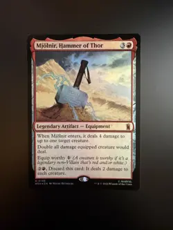 MTG Marvel Super Heroes Mjolnir, Hammer of Thor 0146 Foil - Image 1