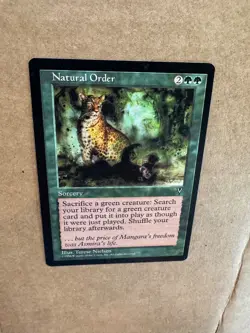 MTG Visions Natural Order Unplayed NM NM+ Magic The Gathering - Image 4