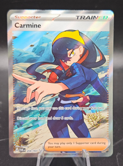 NM Pokemon Carmine - 204/167 - Ultra Rare Near Mint Card Twilight Masquerade - Image 1