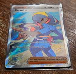 NM Pokemon Carmine - 204/167 - Ultra Rare Near Mint Card Twilight Masquerade - Image 3