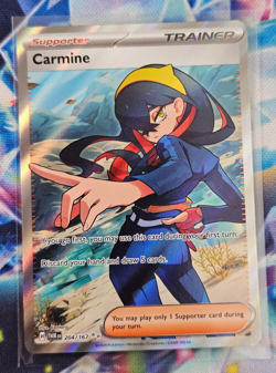 NM Pokemon Carmine - 204/167 - Ultra Rare Near Mint Card Twilight Masquerade - Image 4