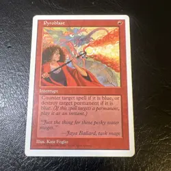 Pyroblast MTG Core Set 5th Edition Regular - Image 3