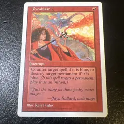 Pyroblast MTG Core Set 5th Edition Regular - Image 5
