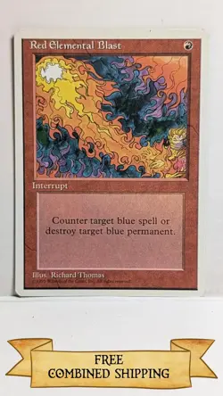 Red Elemental Blast Fourth Edition ...sku: DB19 - Image 1