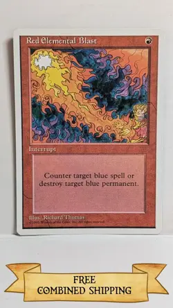 Red Elemental Blast Fourth Edition ...sku: DE234 - Image 1