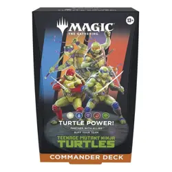 MTG Teenage Mutant Ninja Turtles TURTLE POWER! Commander Deck - Image 1