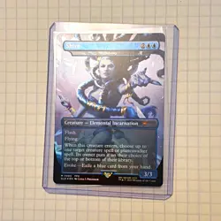 Wizards of the Coast MTG Secret Lair Final Fantasy Shiva 7005 Foil Mythic 2025 - Image 1