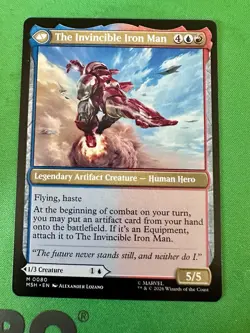 Tony Stark / The Invincible Ironman 80 Regular MTG MSH - M Unplayed FAST2SHIP!! - Image 2