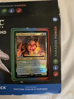 Magic the Gathering Doctor Who: Paradox Power Commander Deck - Image 2