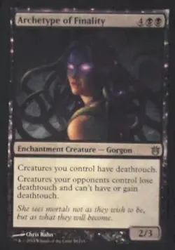 Archetype of Finality - Born of the Gods: #58, Magic: The Gathering Nm C305 - Image 1