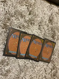 4 x Fireblast Vintage Visions MTG Magic the Gathering Cards, LP/NM - Image 2