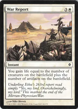 War Report C New Phyrexia 26 LP - Image 1