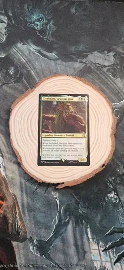 Treebeard, Gracious Host 73 R Commander: The Lord of the Rings NM MTG - Image 1