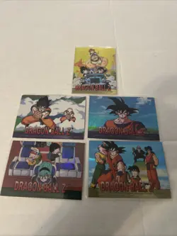 Vintage Dragon Ball Z Rare Foil Card Lot - Some 1989/1998/2000. - Image 1