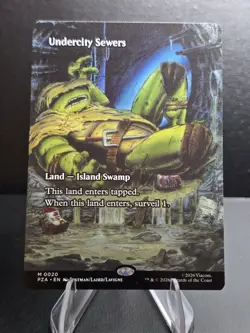 Undercity Sewers (Borderless) Teenage Mutant Ninja Turtles Source Material... - Image 1