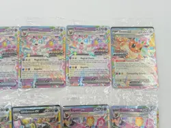 Prismatic Evolutions Surprise Box Sealed Stamped EX Promo Cards Lot of 12 - Image 4