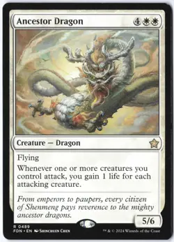 Ancestor Dragon R Foundations 489 NM - Image 1