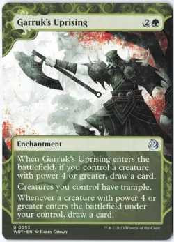 Garruk's Uprising U Wilds of Eldraine: Enchanting Tales 53 LP - Image 1