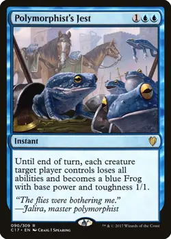 MTG Polymorphist's Jest ** Commander 2017 ** English - Image 1