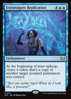 MTG Extravagant Replication ** Duskmourn: House of Horror Commander ** English - Image 1