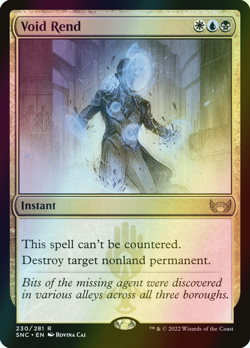 MTG Void Rend Foil ** Streets of New Capenna ** English - Image 1