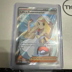 Pokemon TCG Mega Evolution Lillie’s Determination Full Art Trainer Card 169/132 - Image 1
