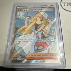 Pokemon TCG Mega Evolution Lillie’s Determination Full Art Trainer Card 169/132 - Image 2