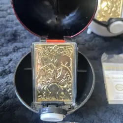 (Set of 5) 1999 23k Gold Plated Pokemon Cards Pikachu Charizard COA Poke Ball - Image 3