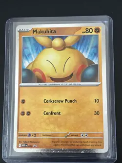 Pokemon TCG: Perfect Order - Makuhita - Black Star Promo - 68 Cosmos NM - Image 1