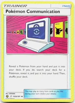 Pokemon Communication Promo Alternate Art Promos 152b/181 LP - Image 1