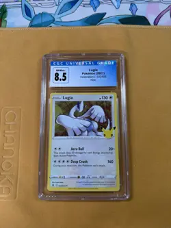 Pokemon Lugia 022/025 Celebrations 25th Anniversary Stamped CGC 8.5Mint+ Pokemo - Image 1